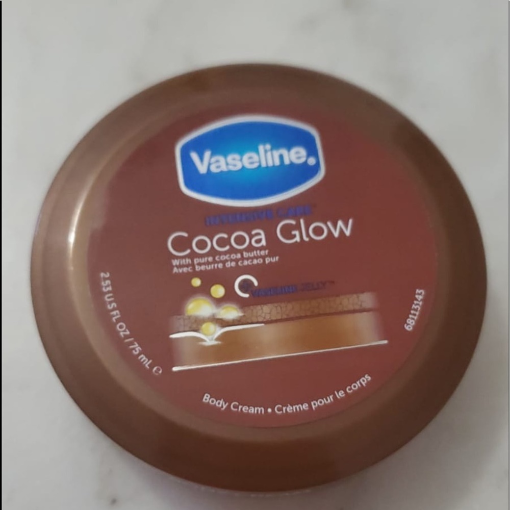 Vaseline Cocoa Glow Cocoa Butter Body Cream 2-pack